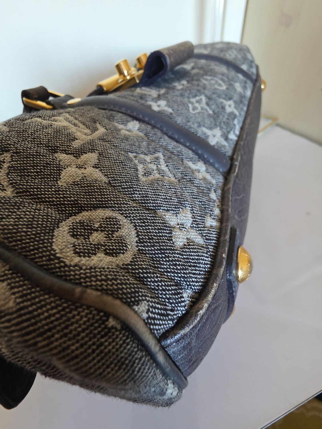 Louis vuitton Volupte Gris top handle bag limited edition 