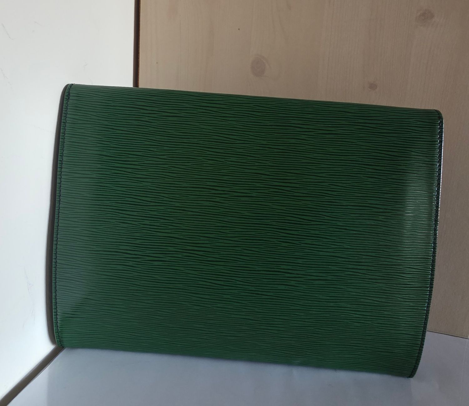 Louis Vuitton Jena Green Epi Leather 