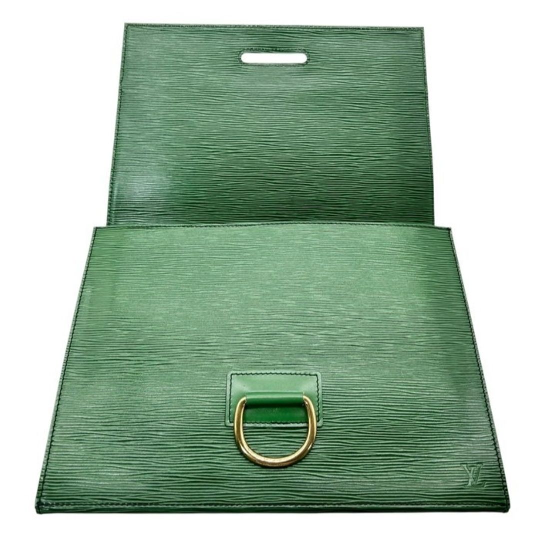 Louis Vuitton Jena clutch Green Epi Leather 