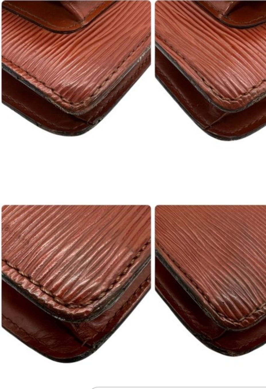 Louis Vuitton Monceau crossbody bag fawn brownEpi leather