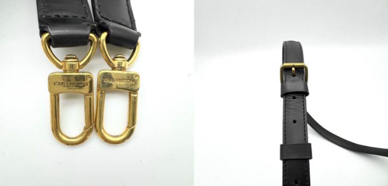 Louis Vuitton Monceau Two Way crossbody bag Black epi leather