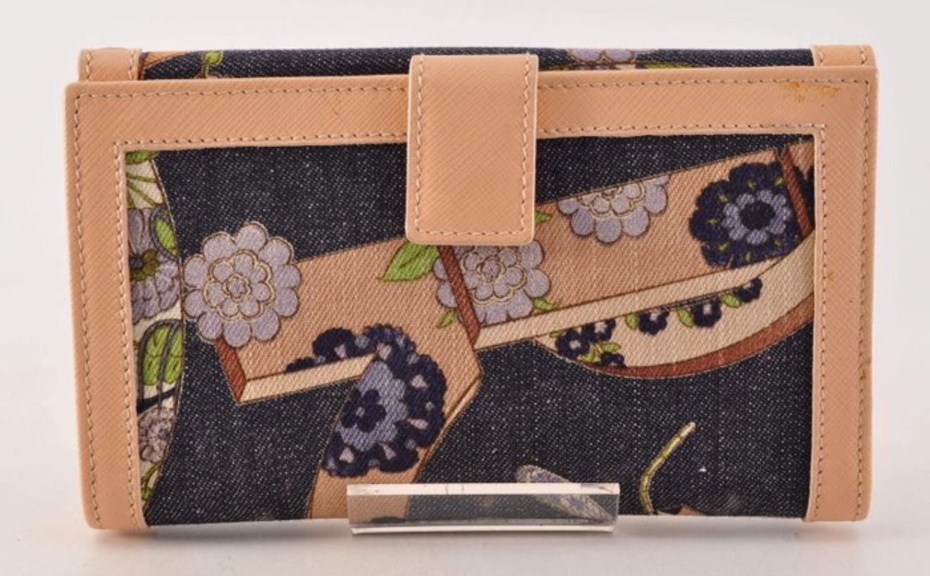 Salvatore Ferragamo Fondo Wallet Denim