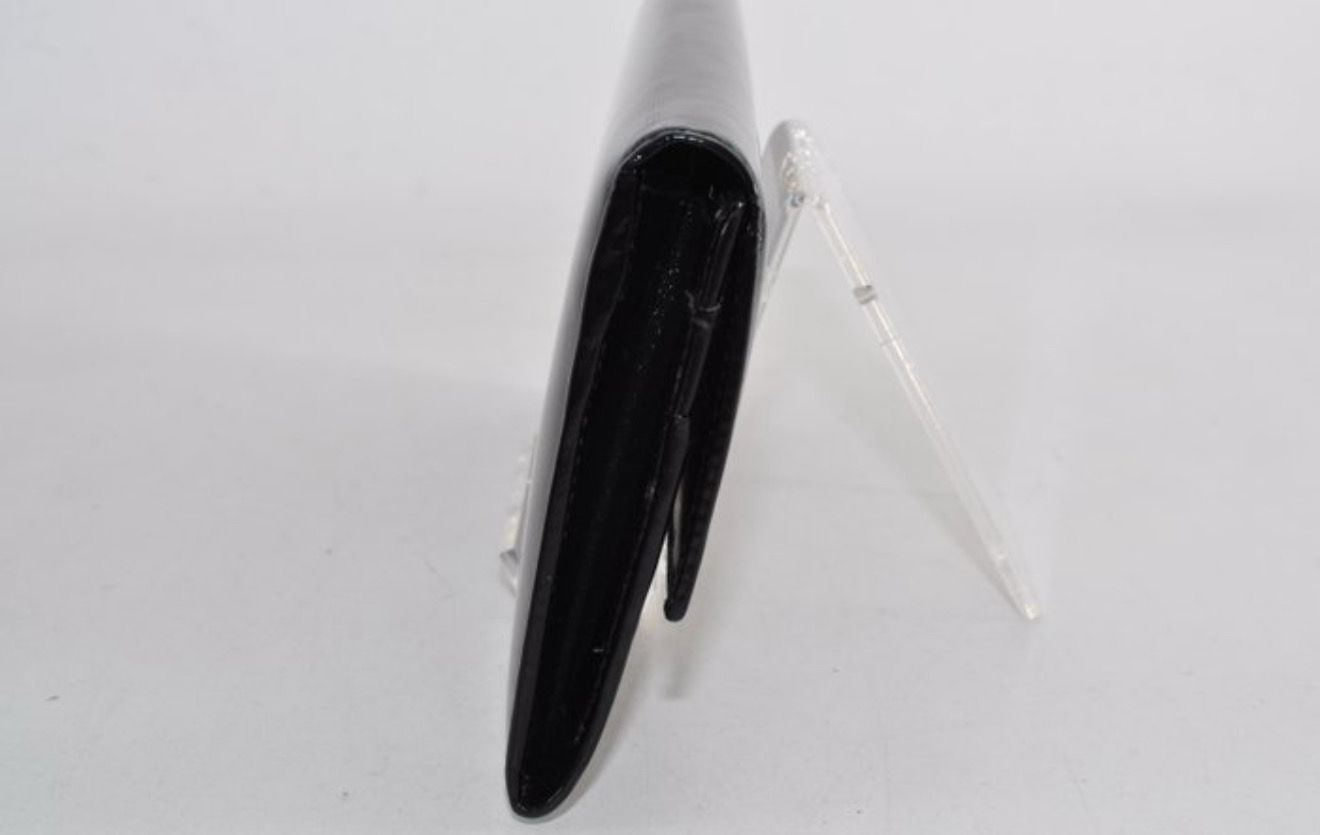 Bvlgari Long Wallet Patent Leather Black Bvlgari Long Wallet Patent Leather Black