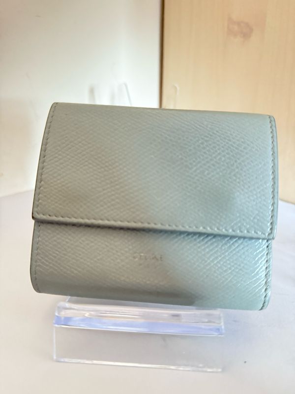 Celine Leather Tri-FoldWallet