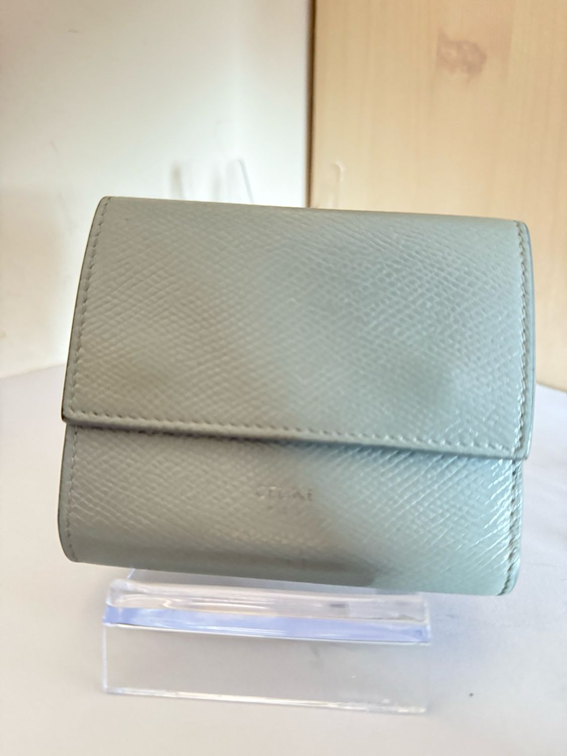 Celine Leather Tri-FoldWallet