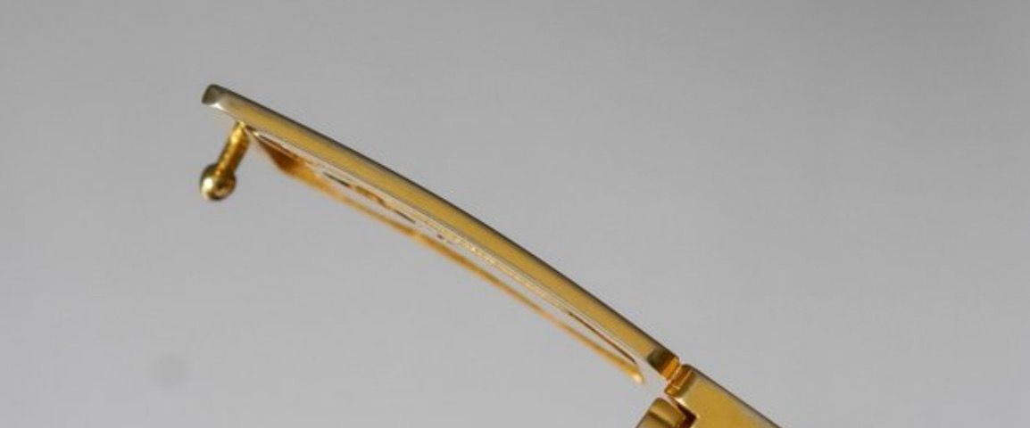 Celine Triomphe leather Belt Black