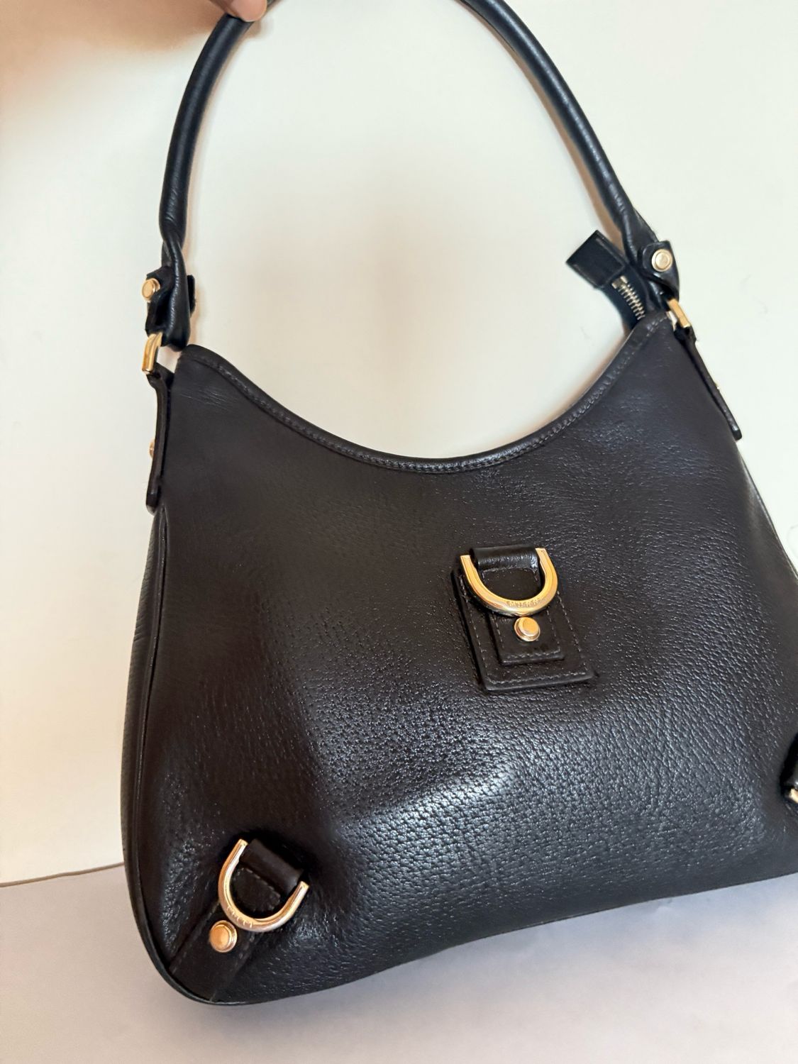 Gucci Abbey Leather Bag Black