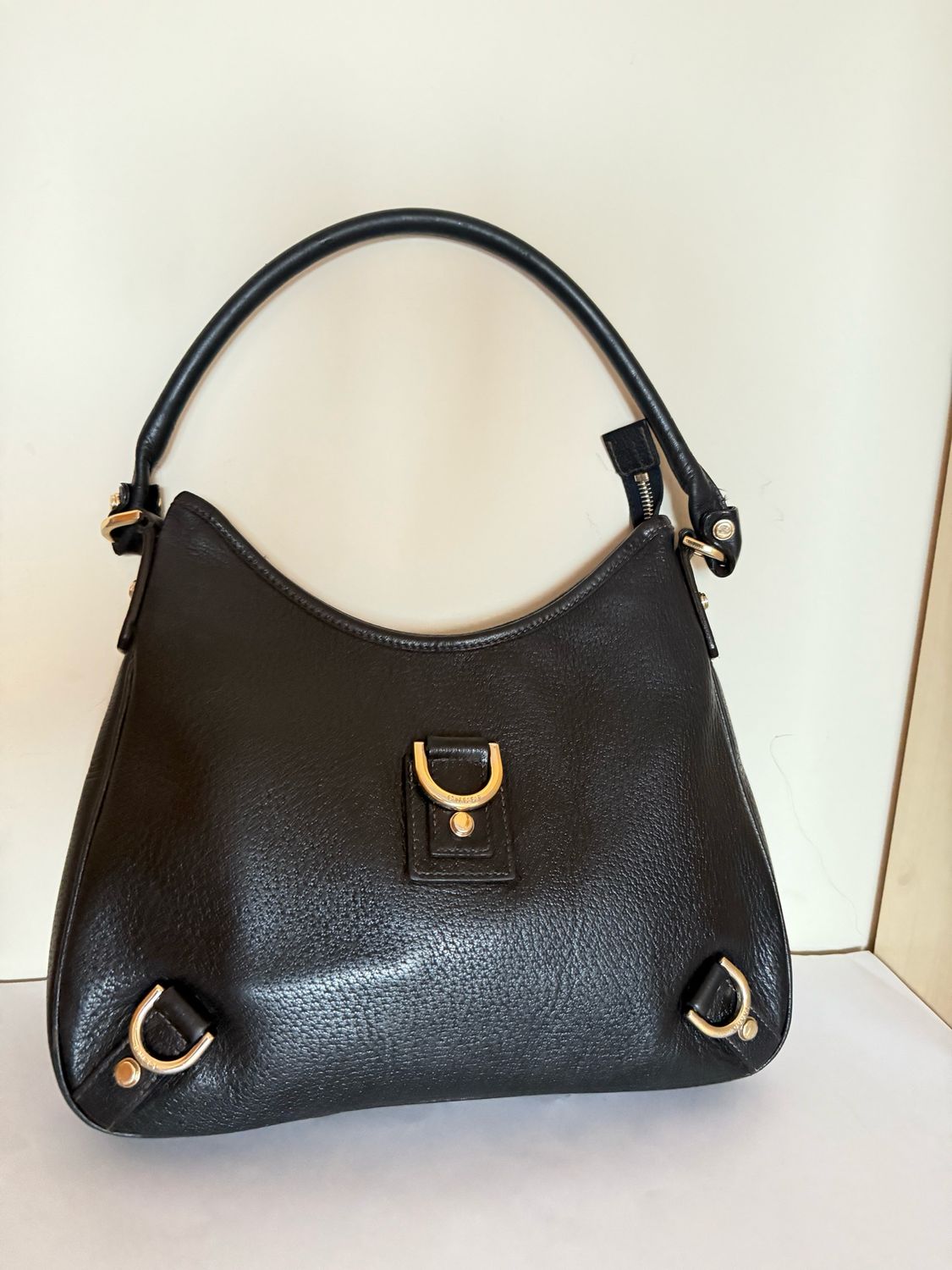 Gucci Abbey Leather Bag Black