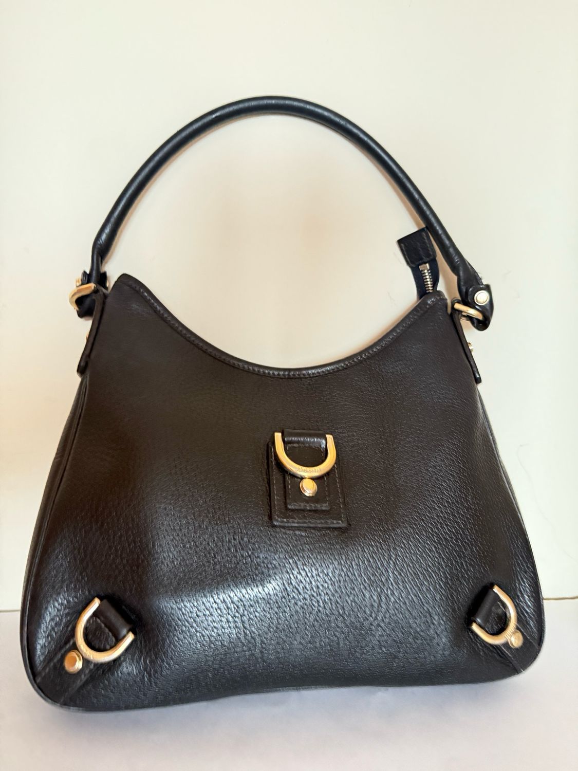 Gucci Abbey Leather Bag Black