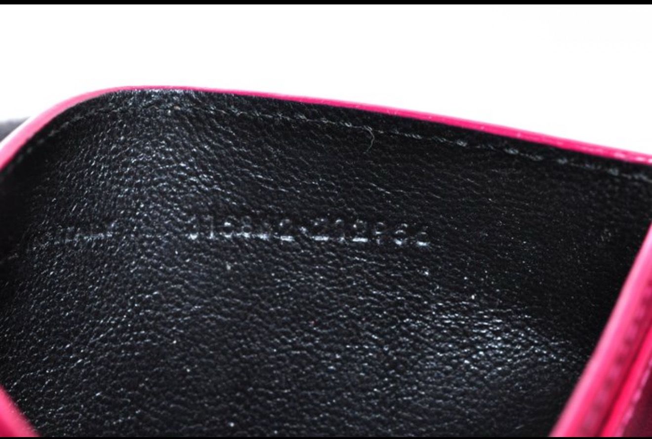 Yves Saint Laurent Card Holder Pink