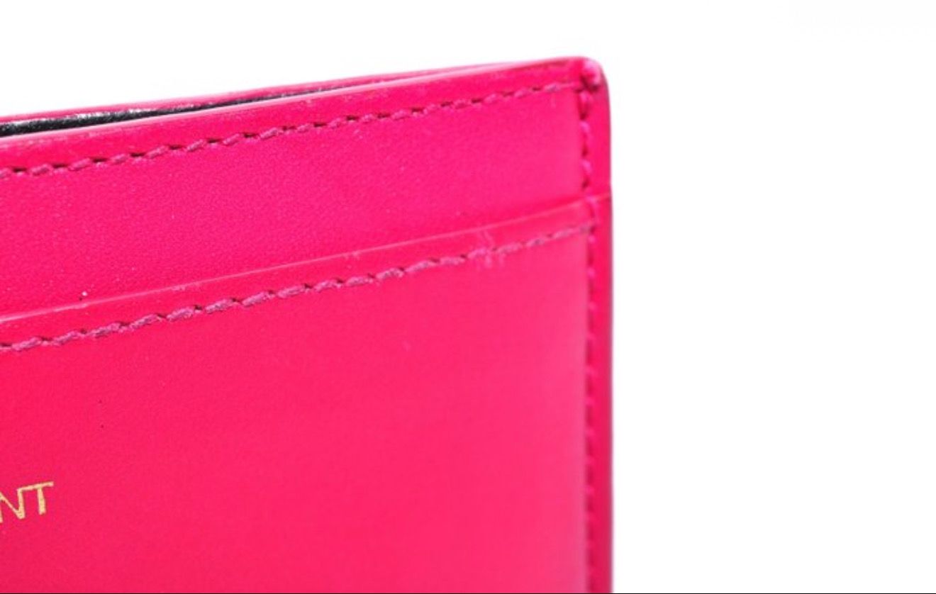 Yves Saint Laurent Card Holder Pink