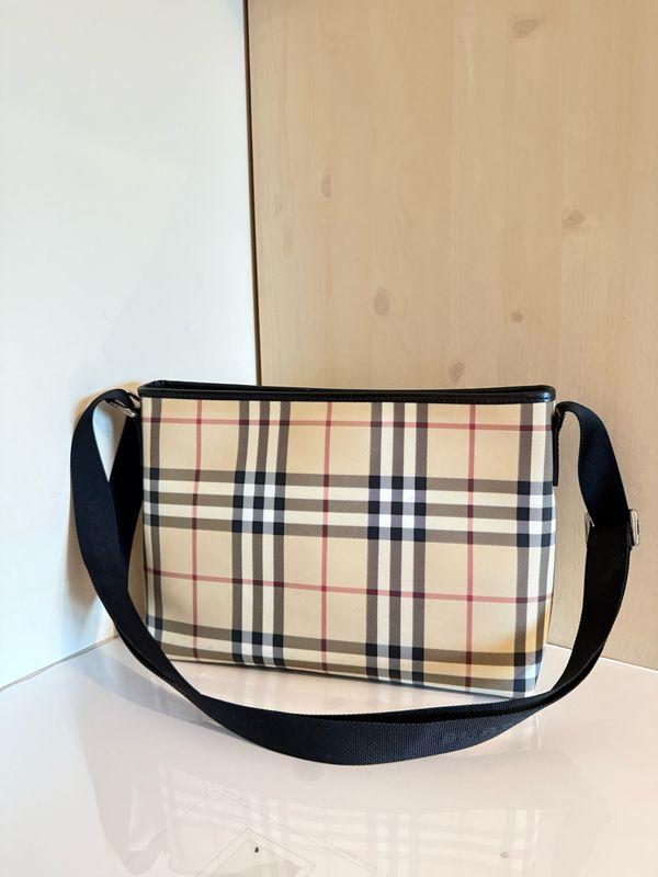 Burberry Messenger Bag Classic Checkered