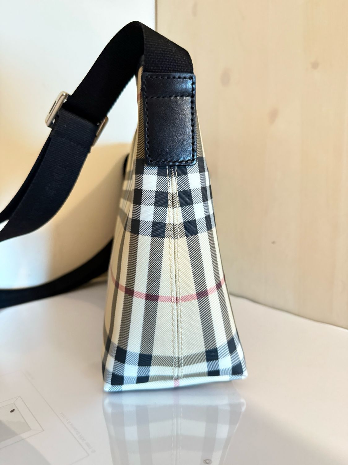 Burberry Messenger Bag Classic Checkered