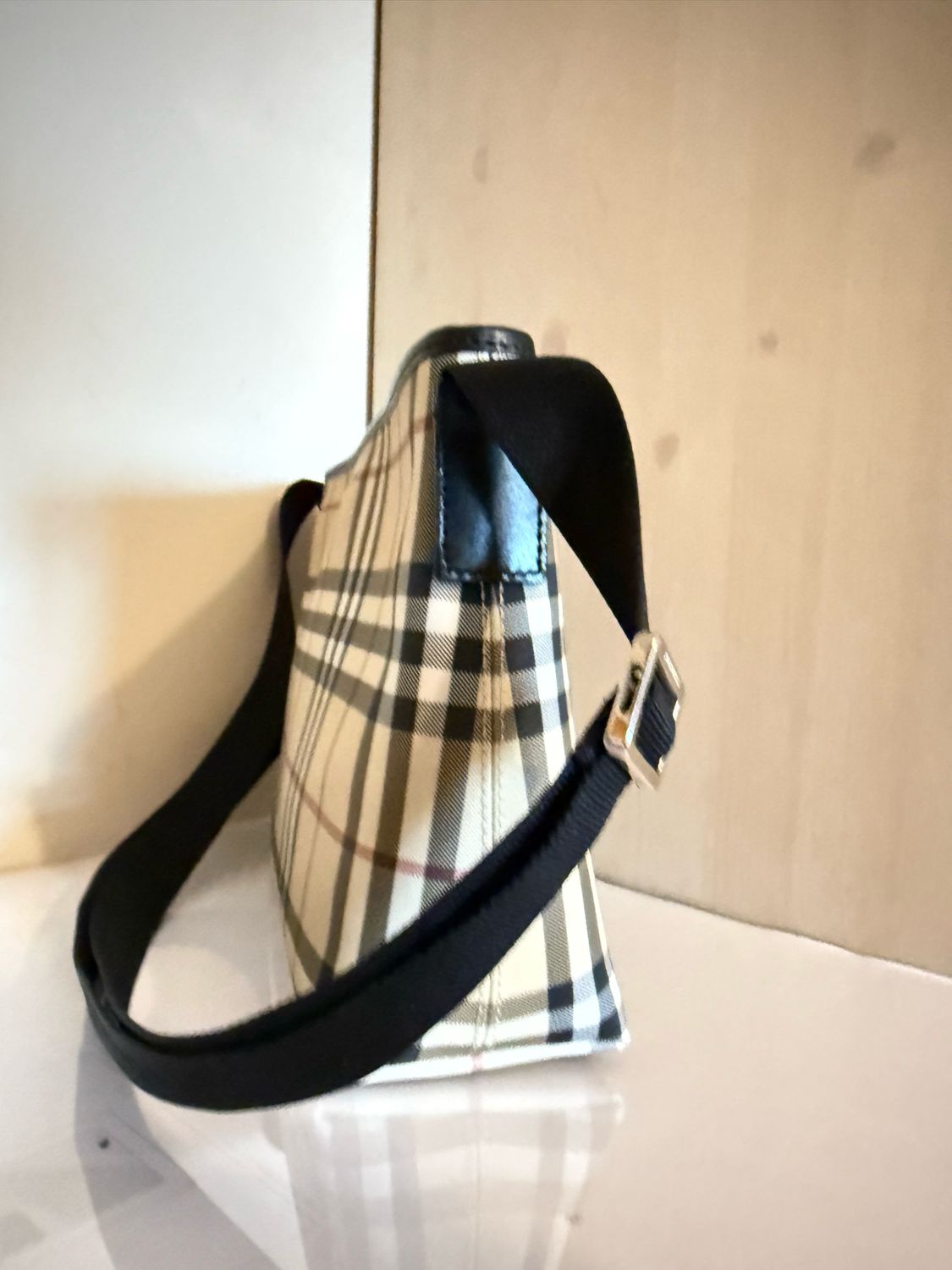 Burberry Messenger Bag Classic Checkered