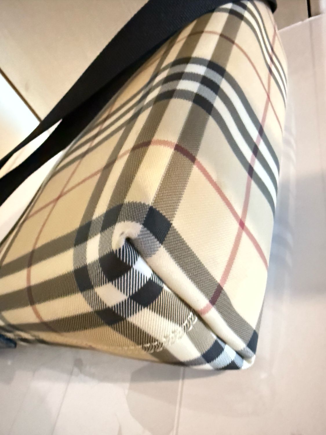 Burberry Messenger Bag Classic Checkered