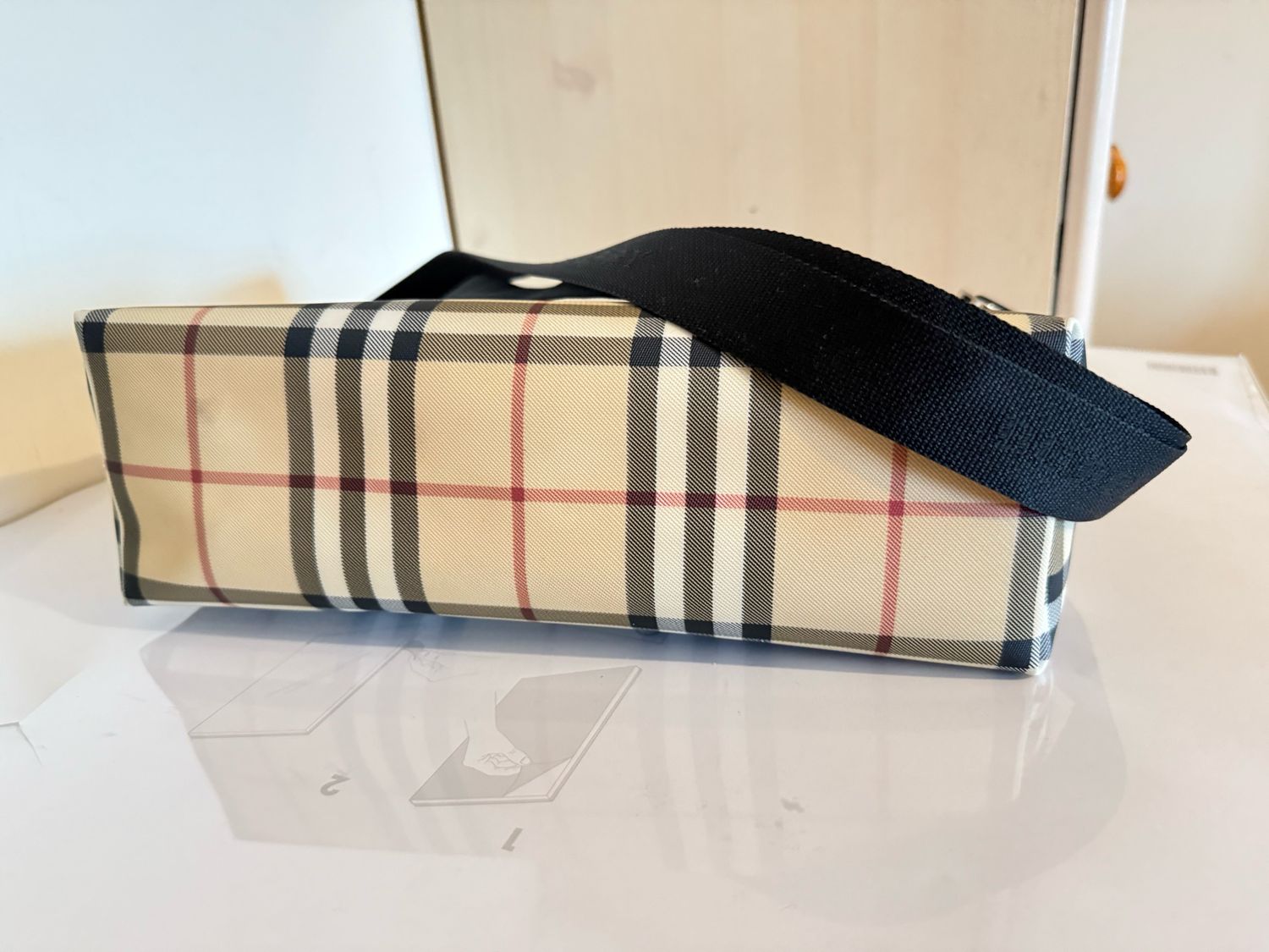 Burberry Messenger Bag Classic Checkered