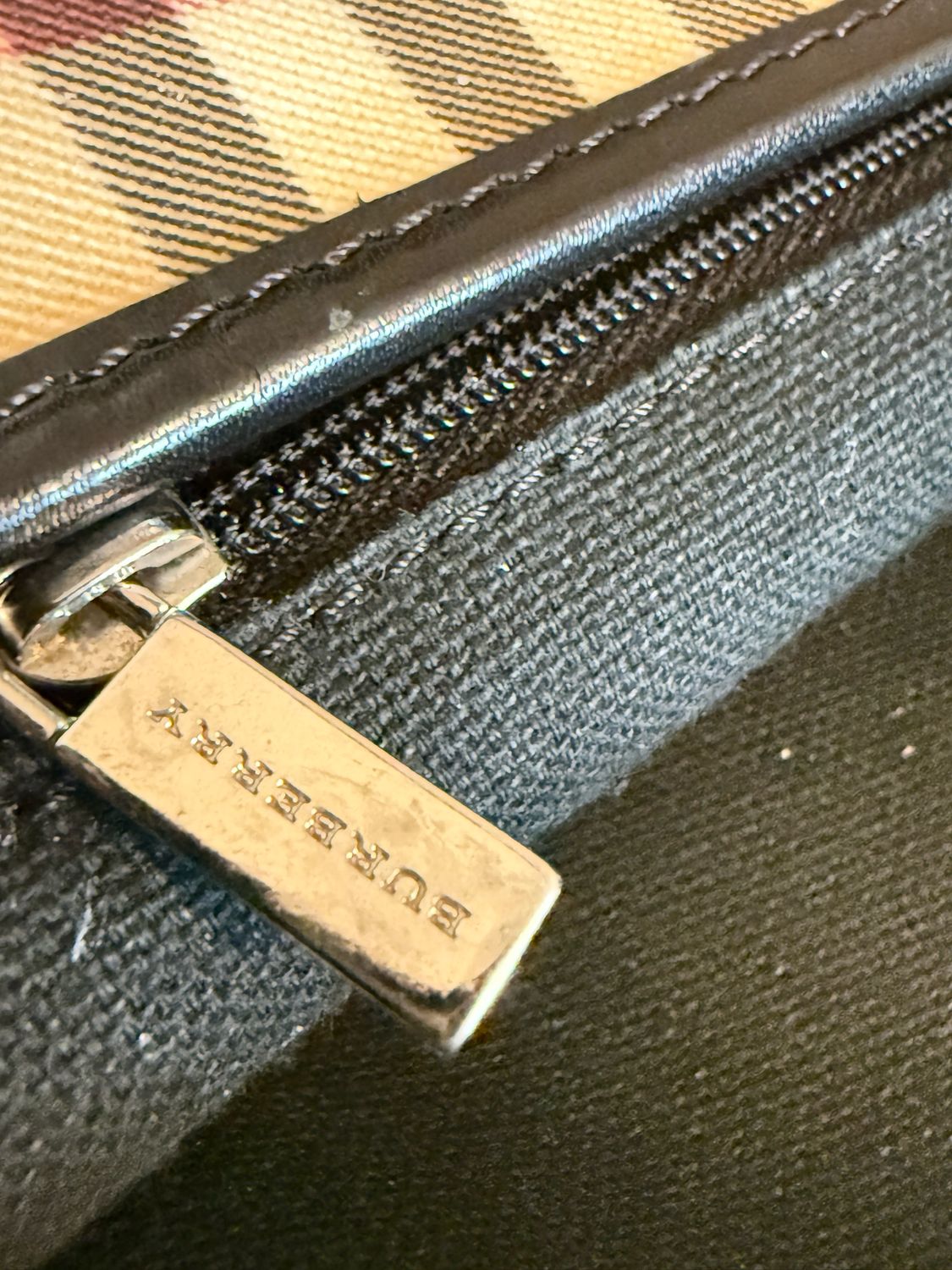 Burberry Messenger Bag Classic Checkered