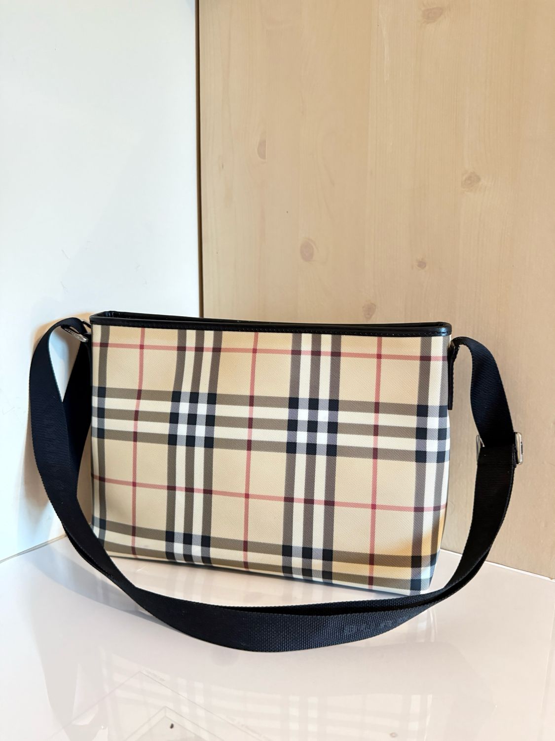 Burberry Messenger Bag Classic Checkered