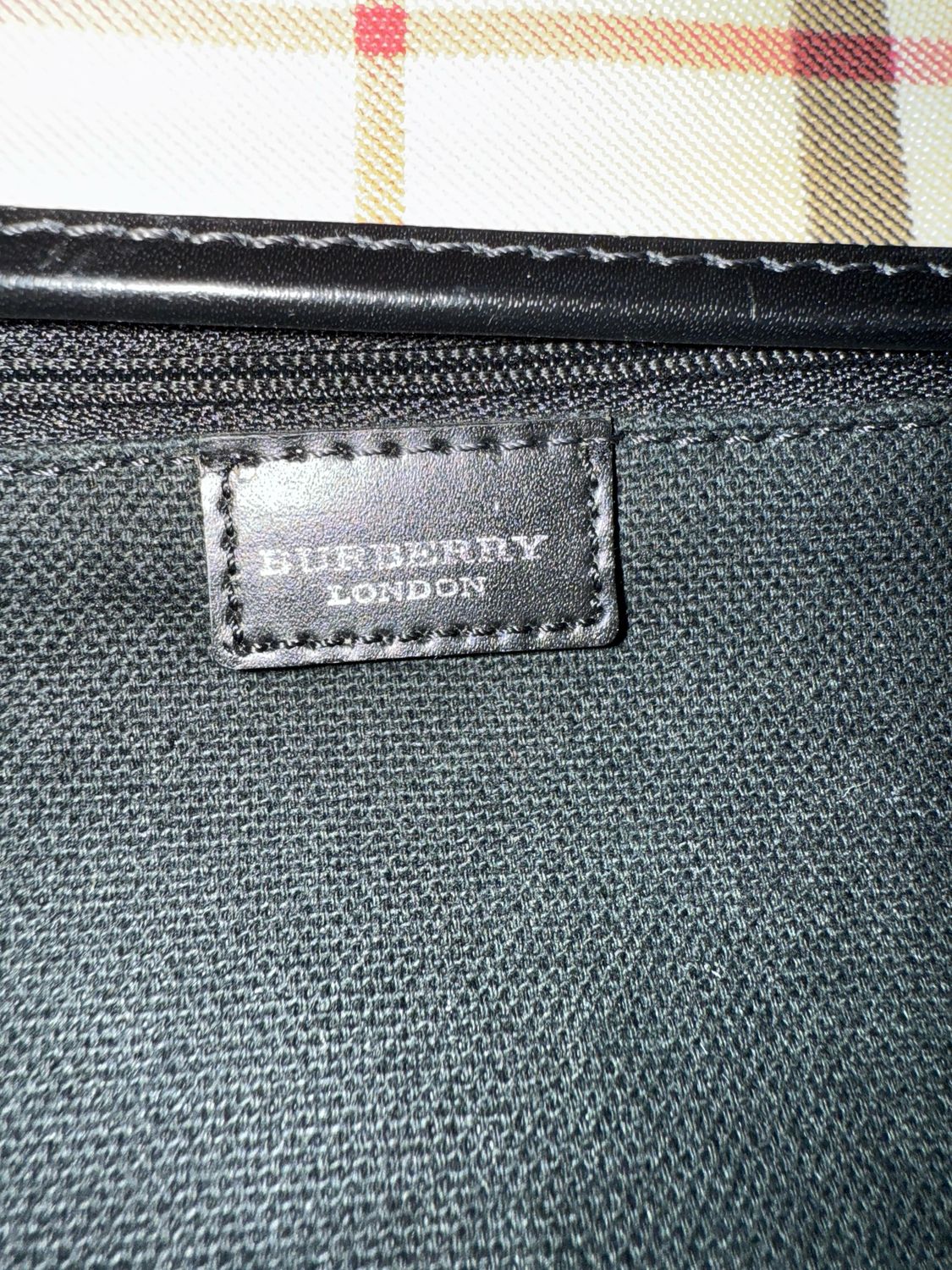 Burberry Messenger Bag Classic Checkered