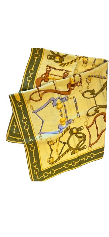 Gucci silk scarf foulard