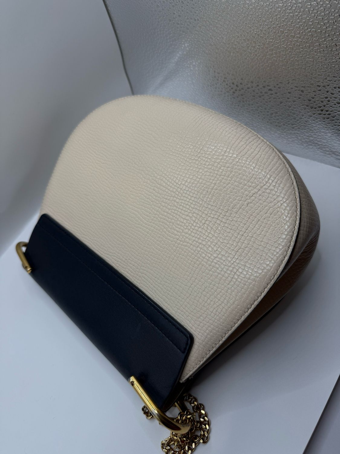 Chloe Drew Contrast Leather Bag