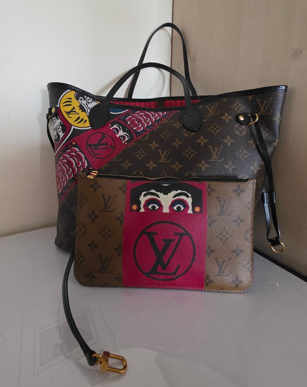 Louis vuitton Kabuki Neverfull monogram  special edition