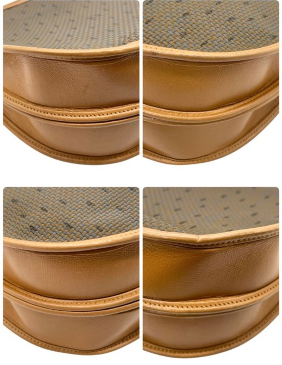 Yves Saint Laurent Satchel khaki/leather bag