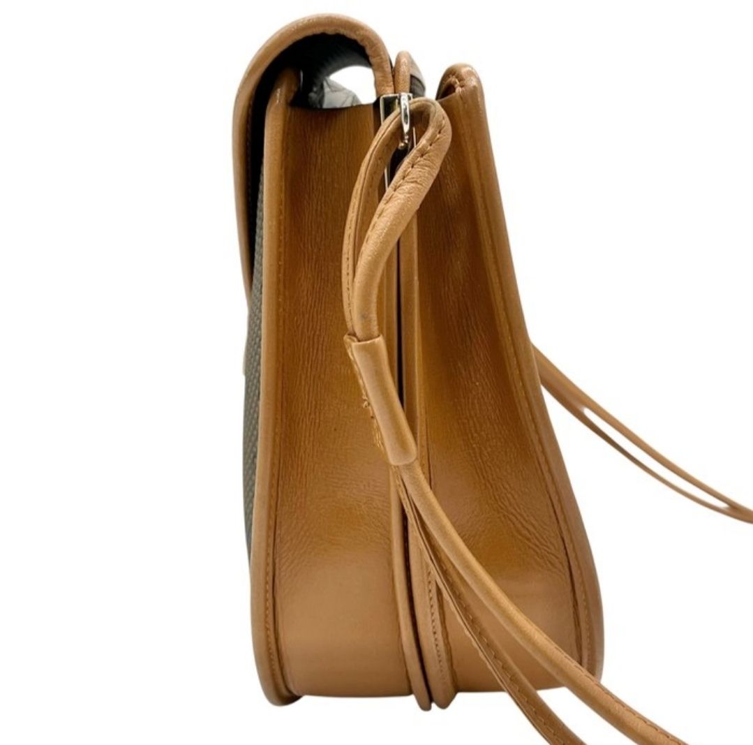 Yves Saint Laurent Satchel khaki/leather bag