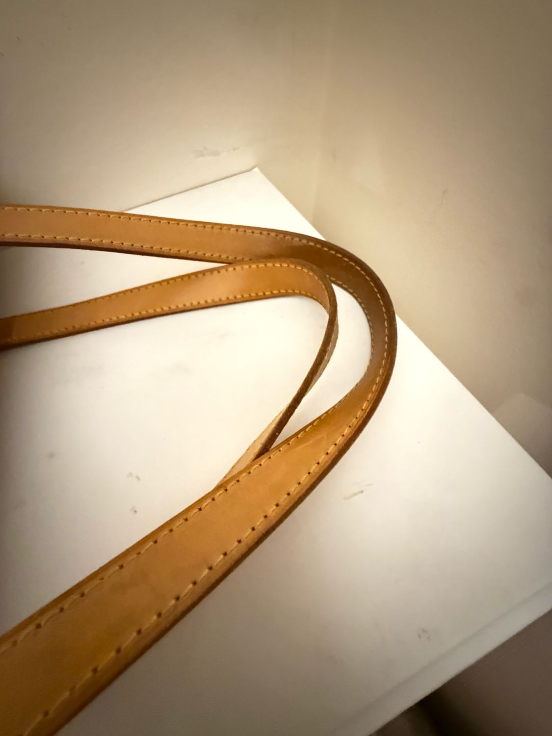 Louis Vuitton Yellow Monogram Vernis Houston Tote Leather Bag