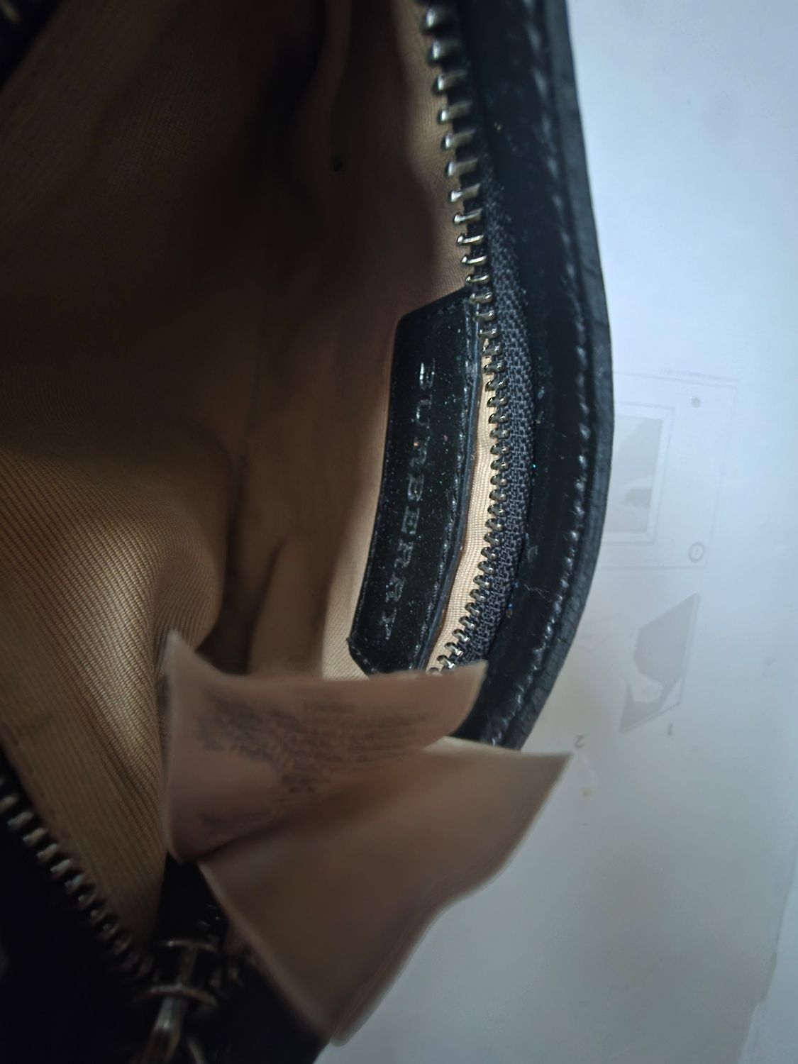 Burberry Nova check wristlet bag