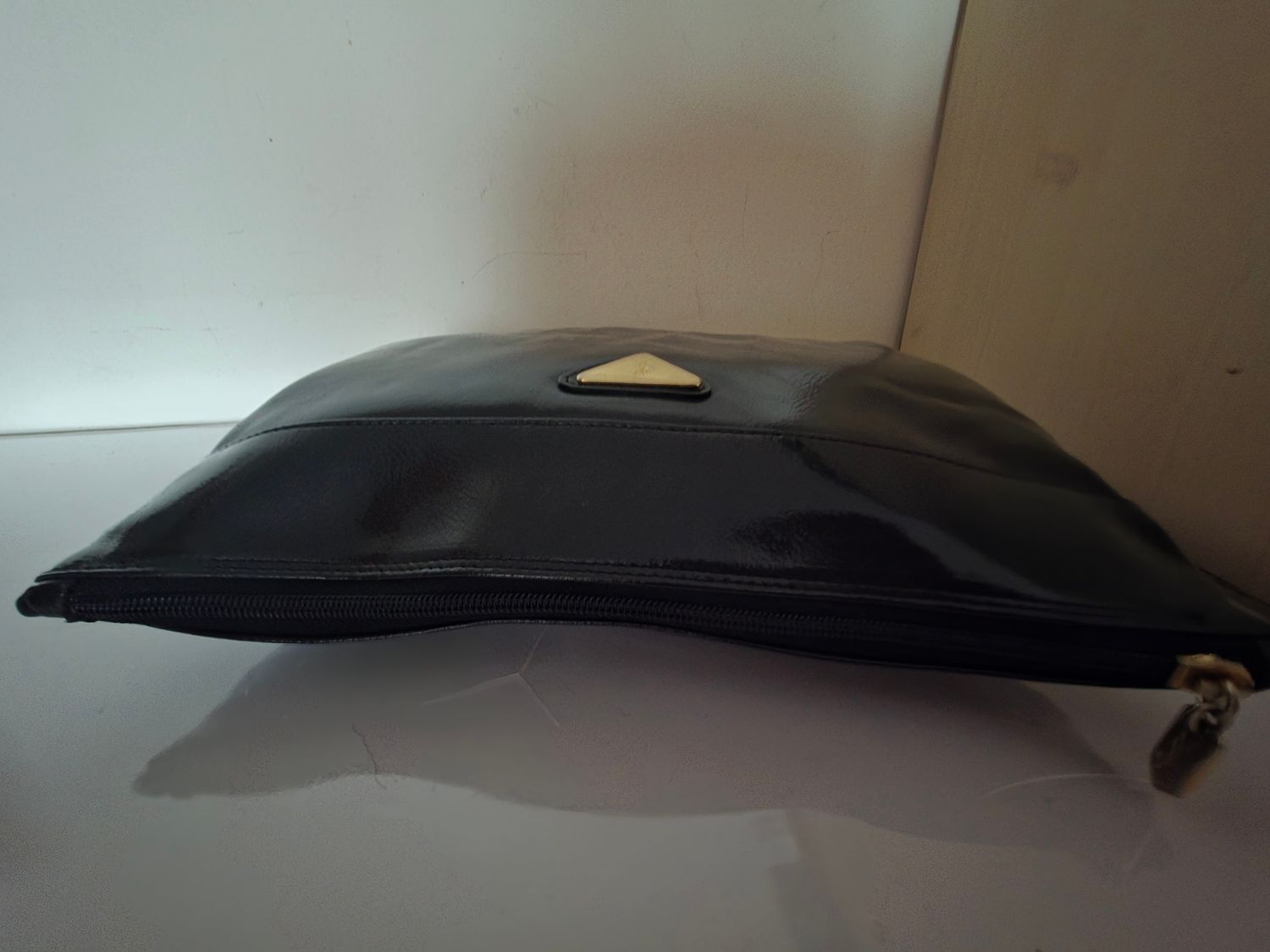 Yves Saint Laurent Black calf leather