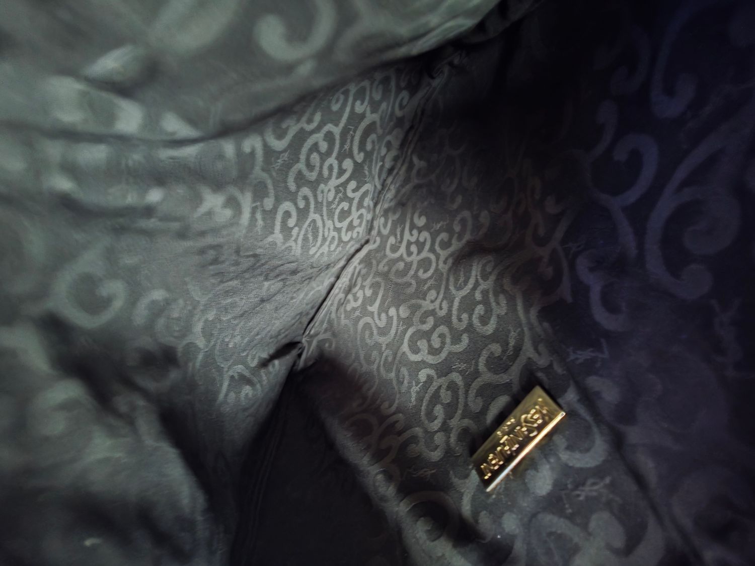 Yves Saint Laurent Black calf leather