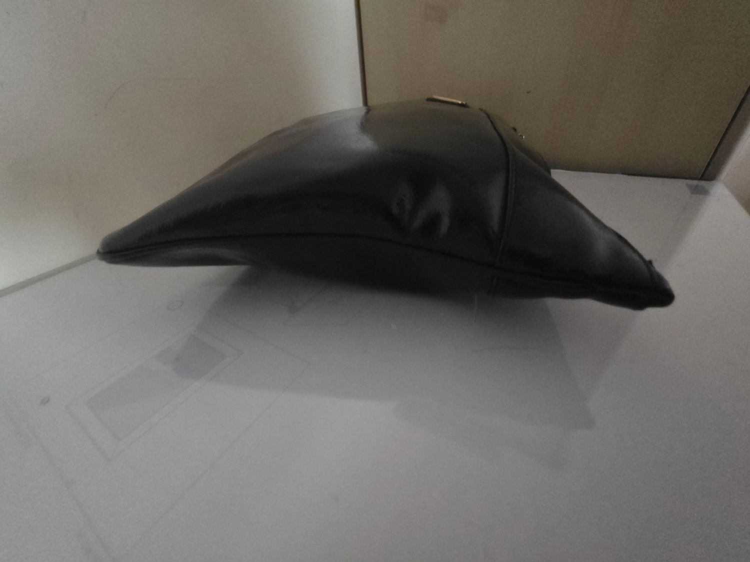 Yves Saint Laurent Black calf leather