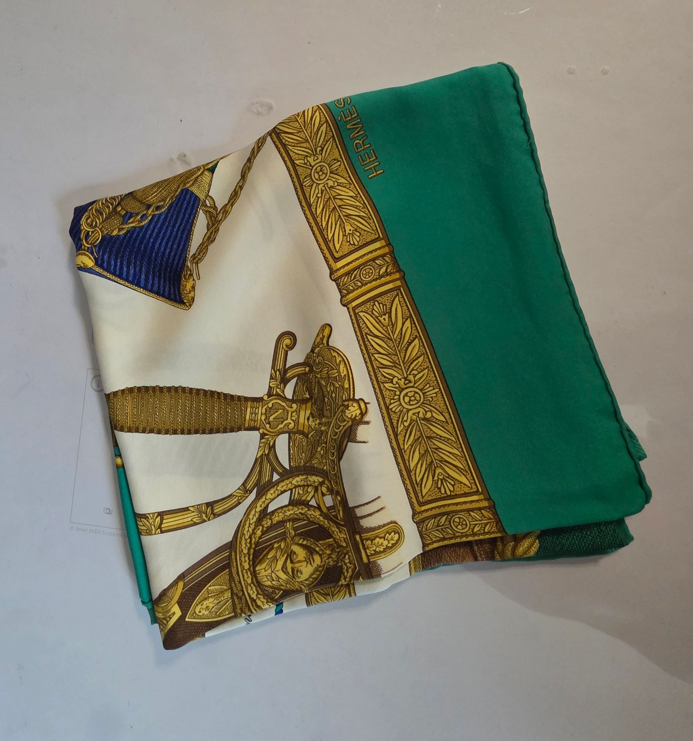 Hermès Grand Uniforme Scarf 90cm