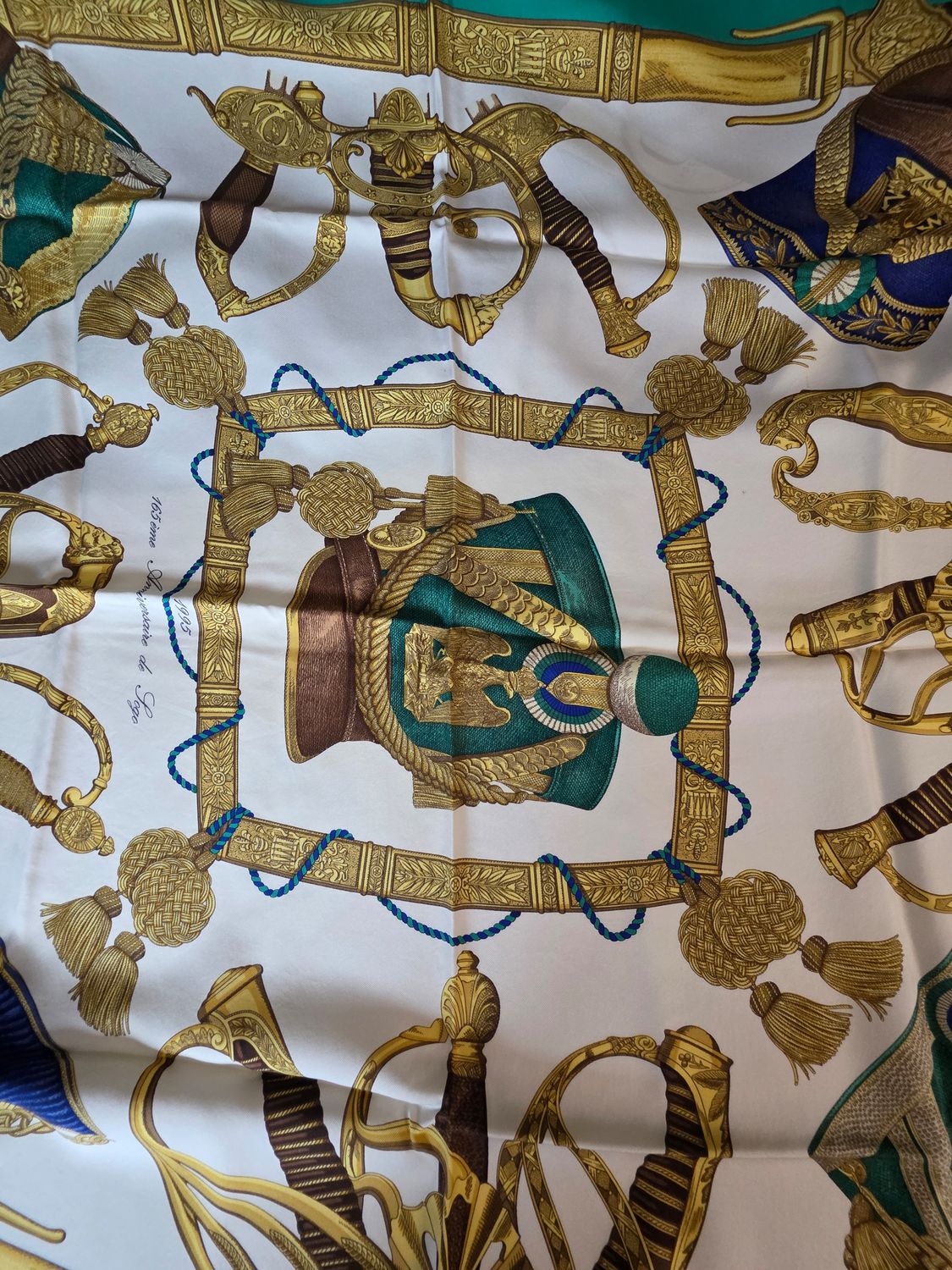 Hermès Grand Uniforme Scarf 90cm