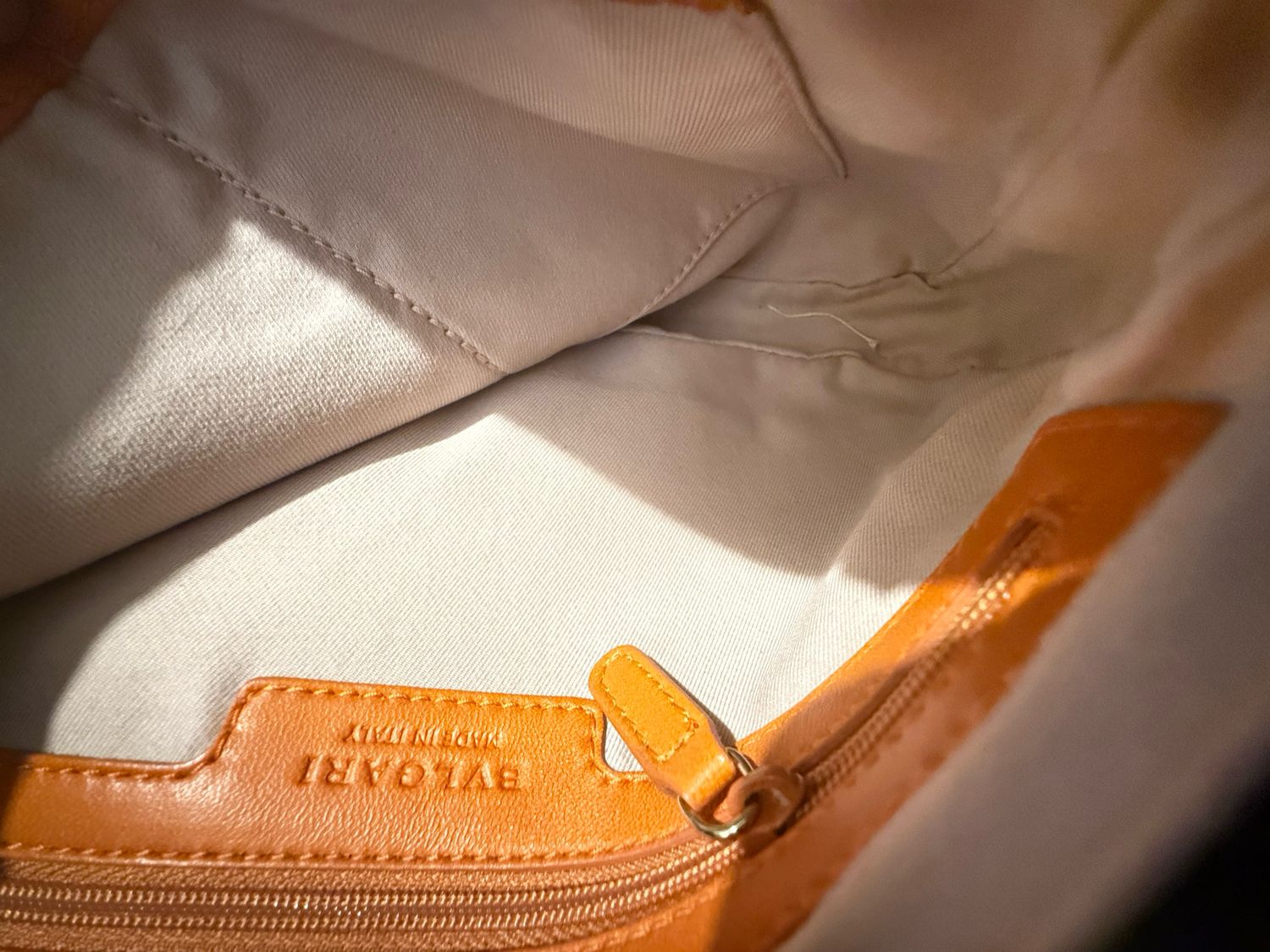 Bvlgari Slogan-debossed Shoulder Bag In Purple