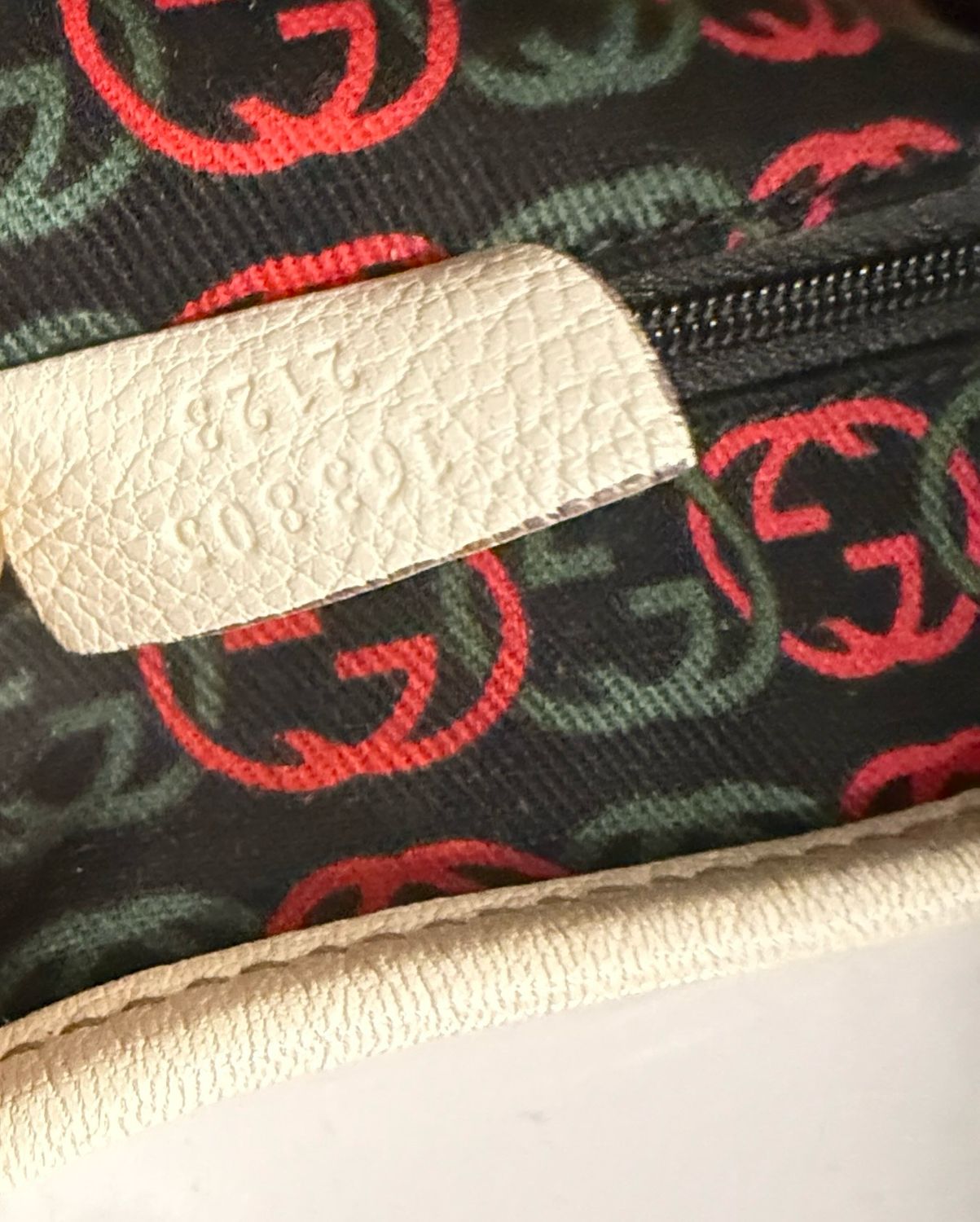 Gucci White Leather Princy Tote