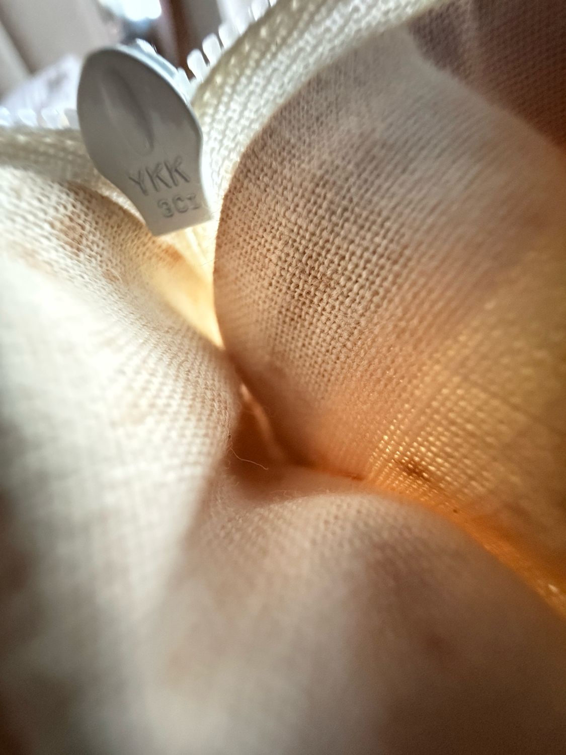 YSLmessenger leather Bag White