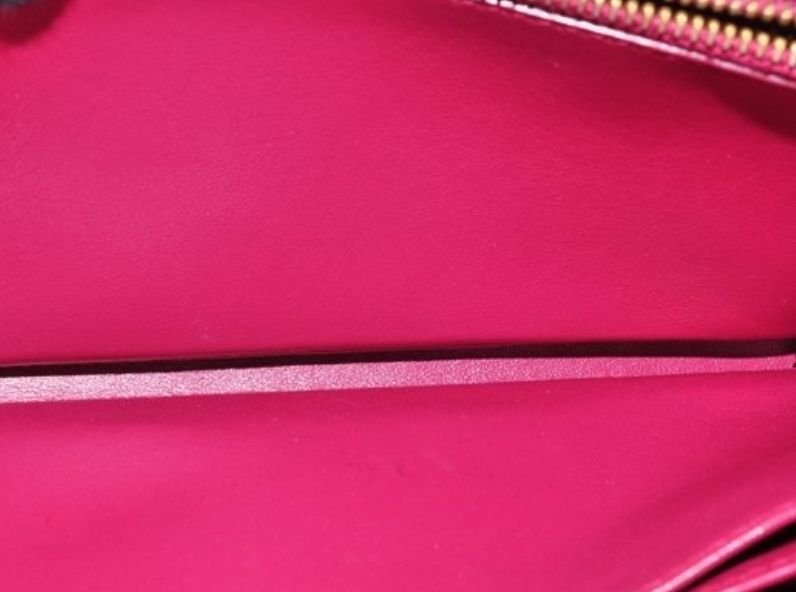 Prada Zip-Around Wallet in Pink Nylon &amp; Leather