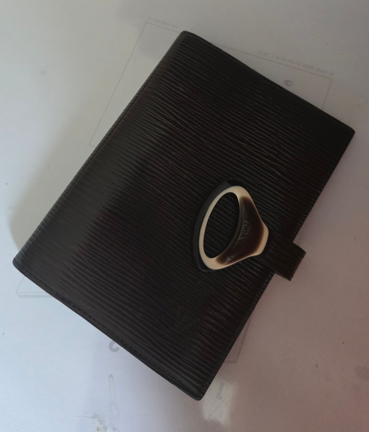 Louis Vuitton Agenda brown Epi Leather 