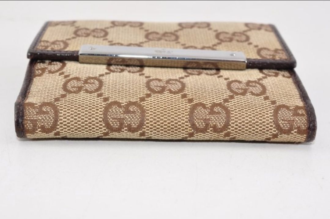 Gucci supreme  Bifold wallet Beige