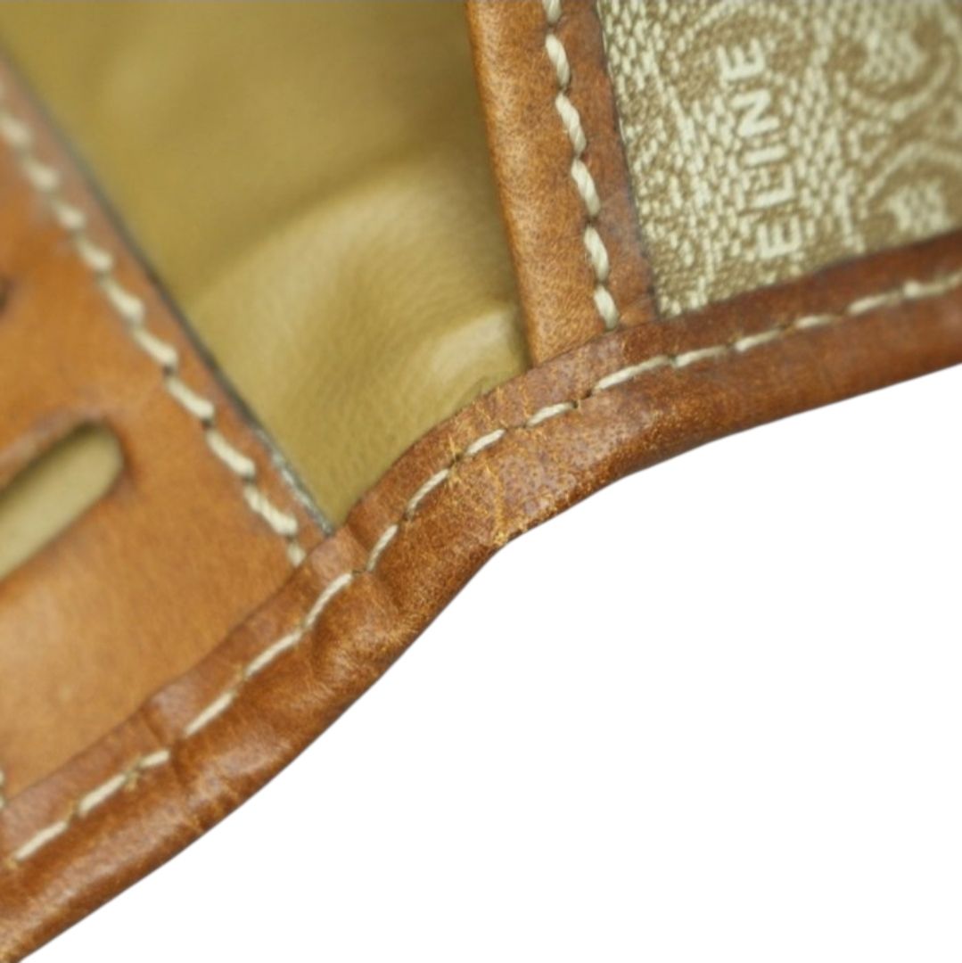 Vintage Celine Triomphe clutch bag  Beige/camel