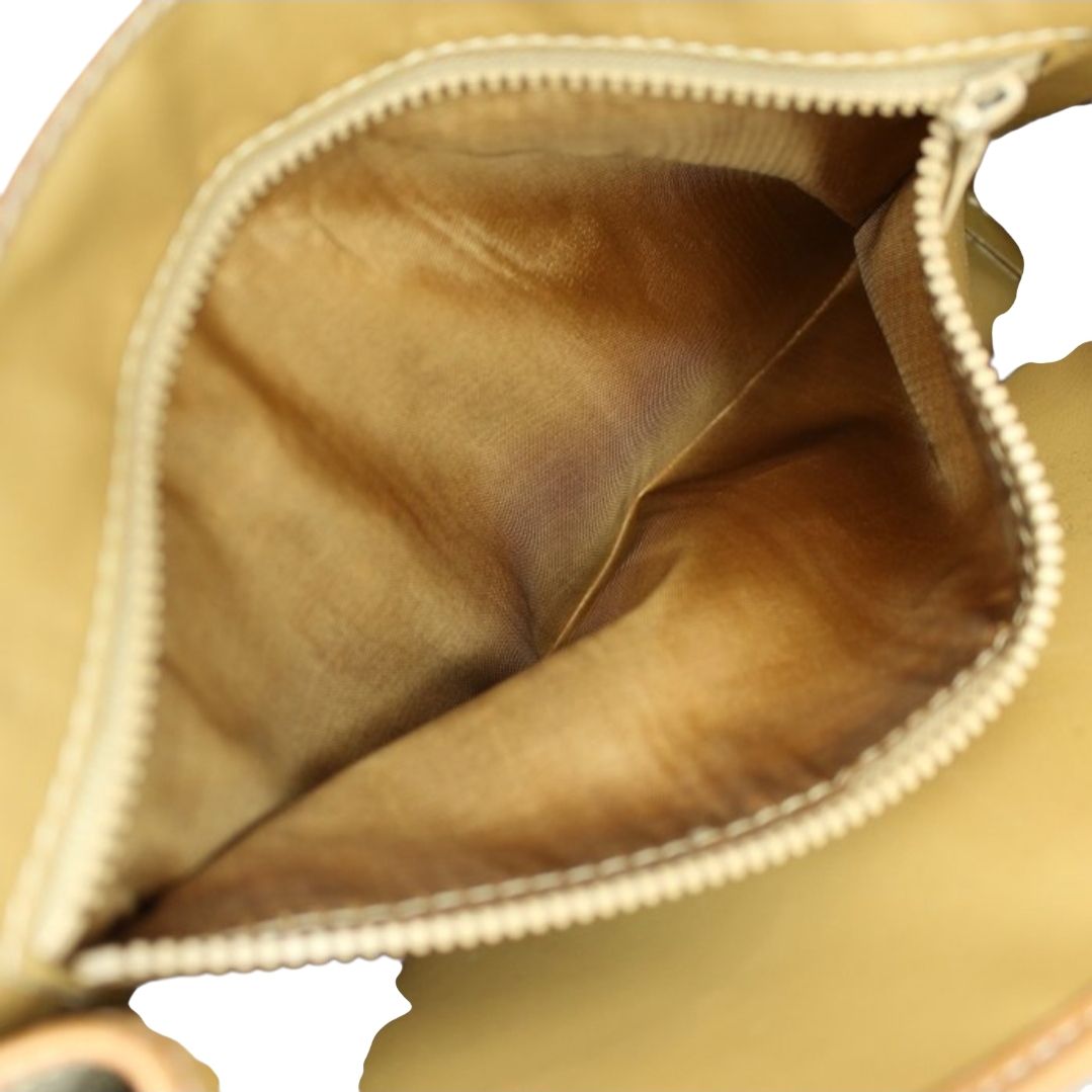 Vintage Celine Triomphe clutch bag  Beige/camel