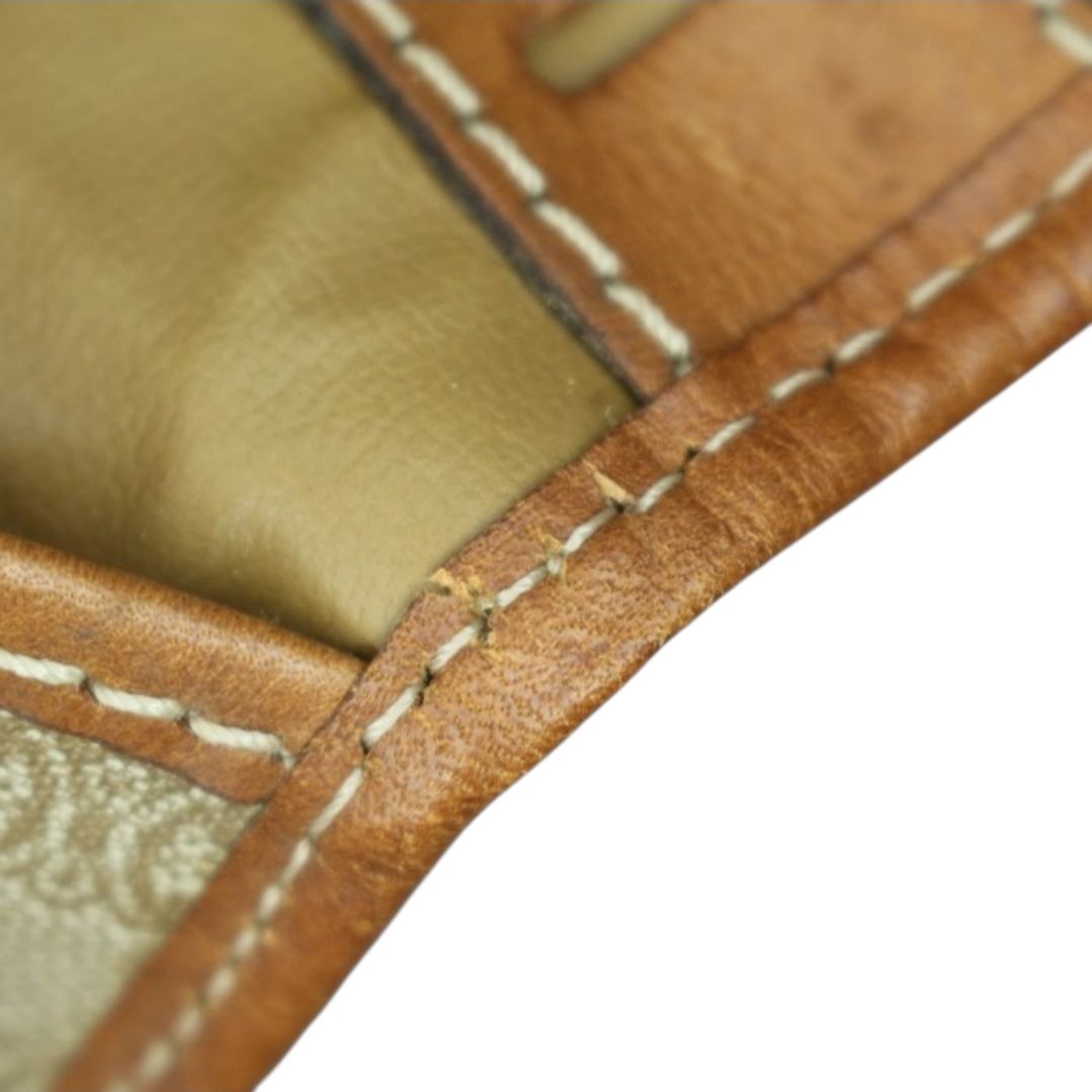 Vintage Celine Triomphe clutch bag  Beige/camel