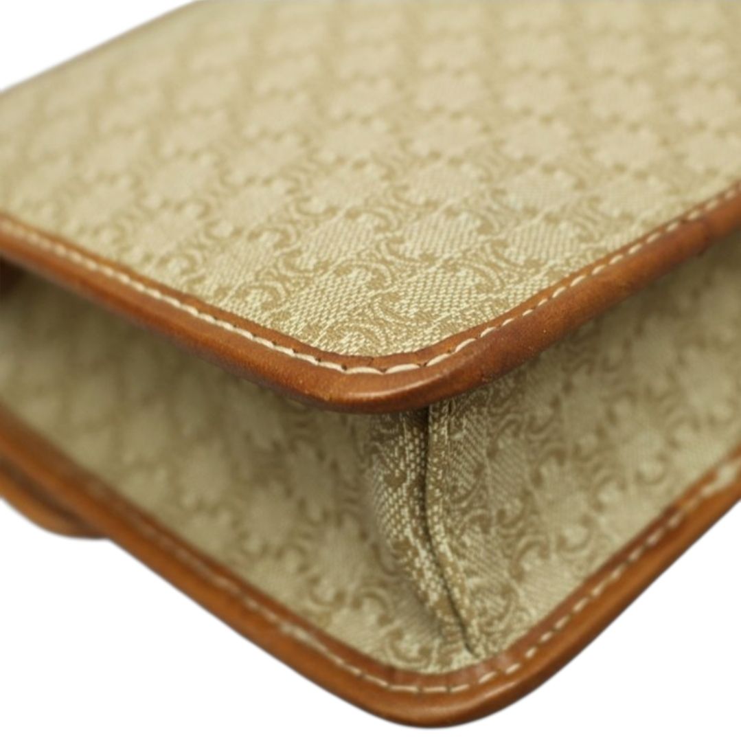 Vintage Celine Triomphe clutch bag  Beige/camel