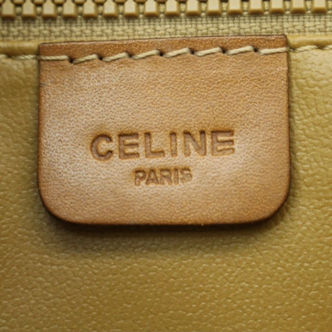Vintage Celine Triomphe clutch bag  Beige/camel