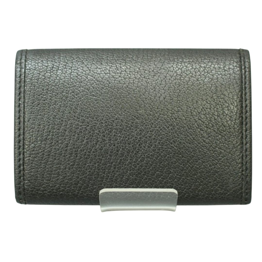 Loewe leather wallet   black 