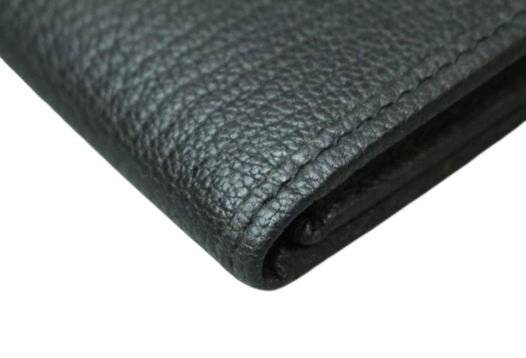 Loewe leather wallet   black 