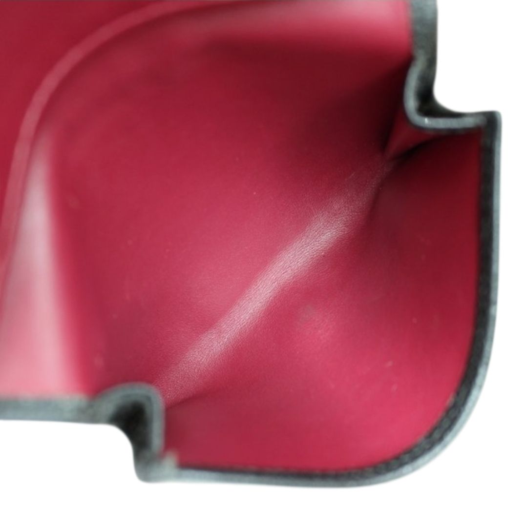 Loewe leather wallet   black 