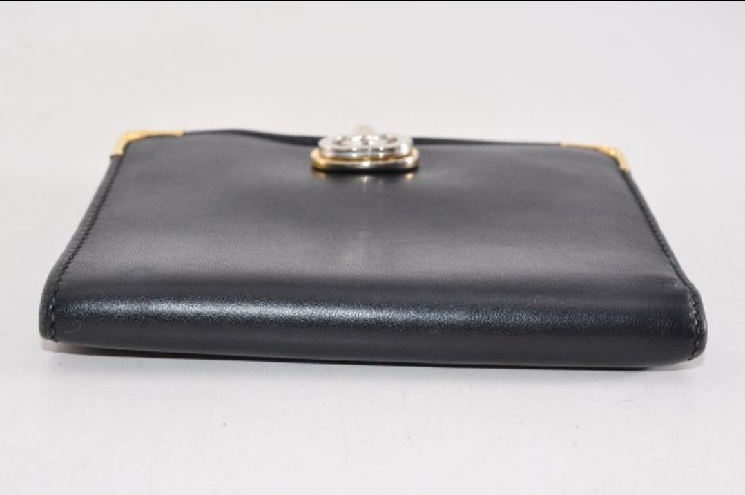 Gucci Bifold  leather wallet black 
